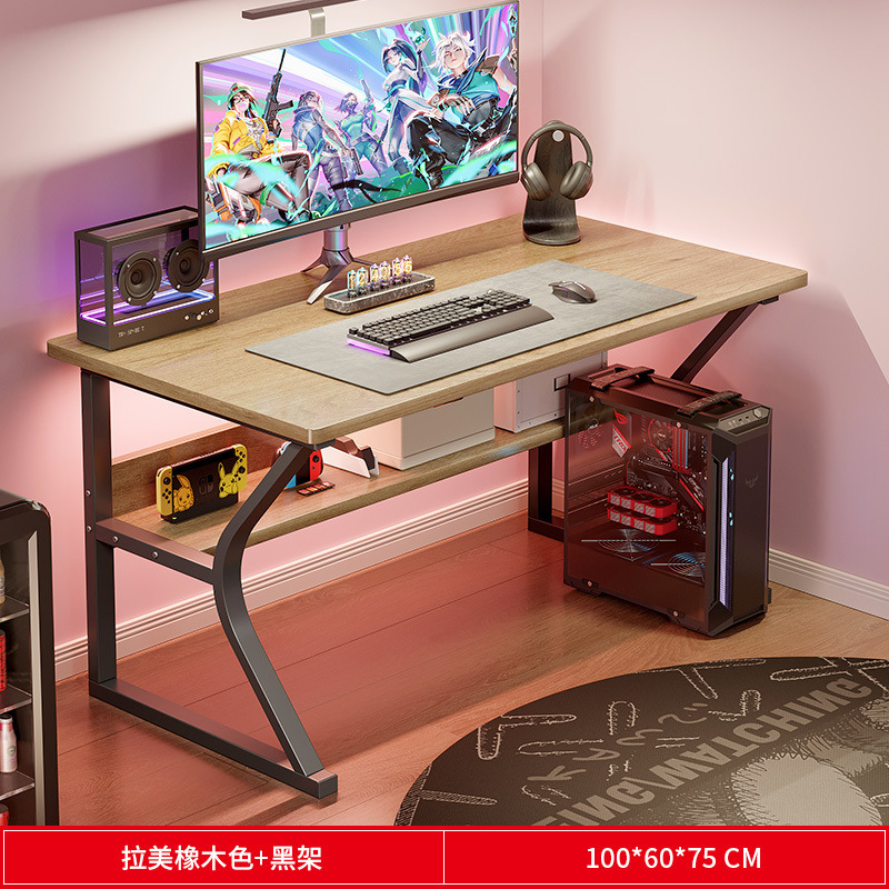 コンピュータデスクデスクトップ小型eスポーツテーブル寝室シンプルテーブル学生ホームデスク学習デスクワークベンチ|undefined