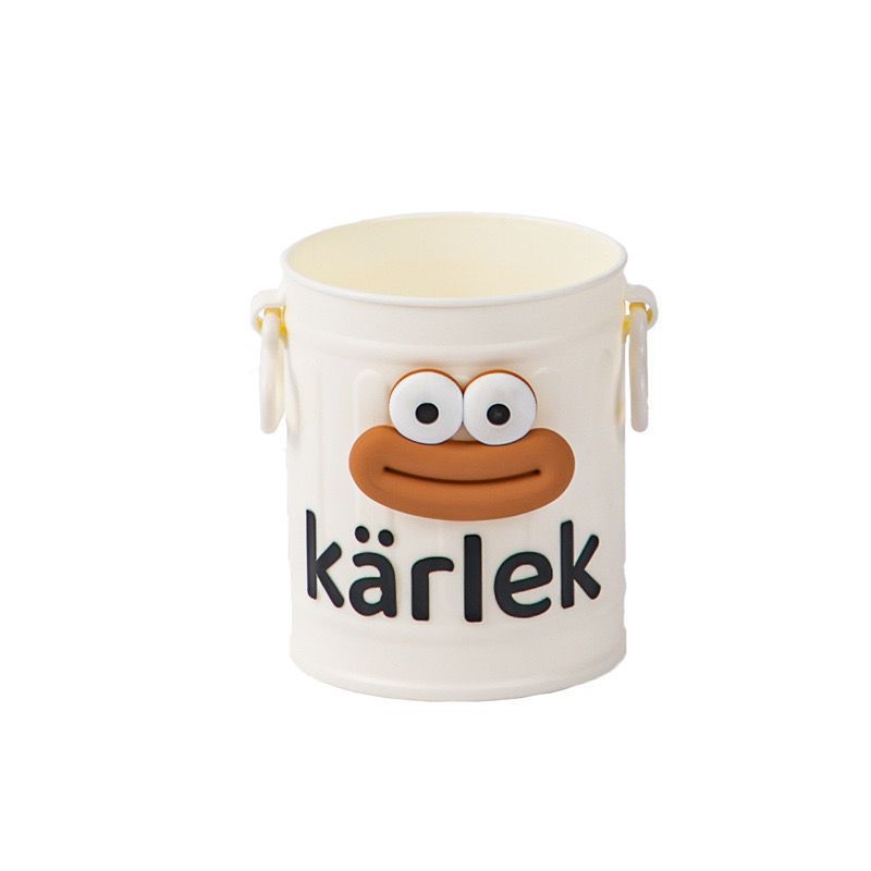 [Actividad] bolígrafo de boca grande, alto valor de la cara, escritorio estudiantil, bolígrafo extraño, barril de almacenamiento retro americano, 3 papelería