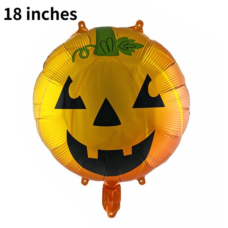 Nuevo globo de Halloween decoración de película de aluminio globo Wansheng tema fiesta diseño especial-en forma de globo de dibujos animados