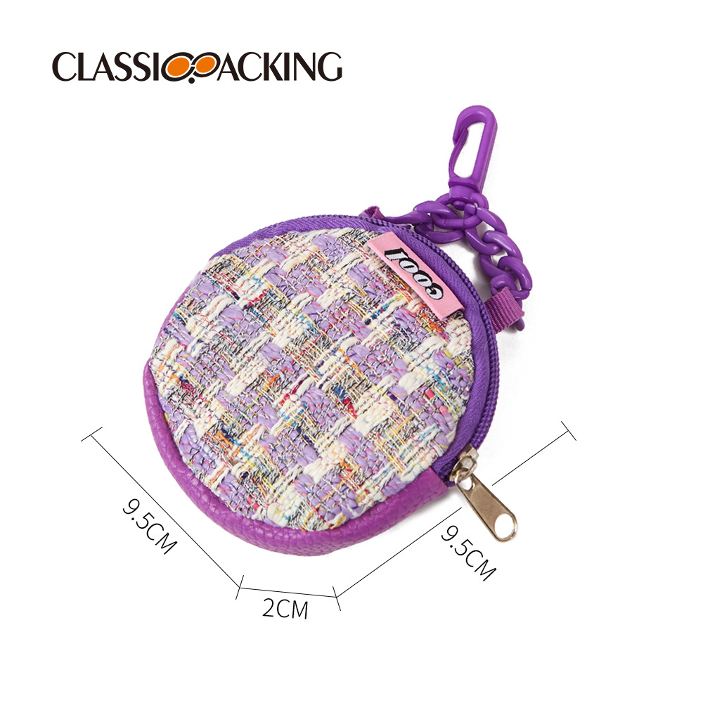 Xiaoxiangfeng celebridad de Internet monedero popular bolsa de almacenamiento pequeña bolsa para llaves personalizada bolsa para auriculares multifuncional funda protectora