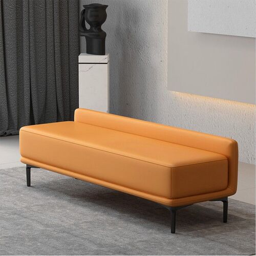 Italian light luxury bedroom bedside stool living room sofa stool cloakroom clothing store shoe changing stool barber shop sofa bench