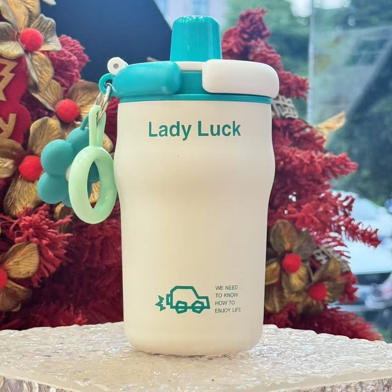 新款创意防摔保温杯女生高颜值咖啡杯便携加厚双饮水杯简约杯子|undefined