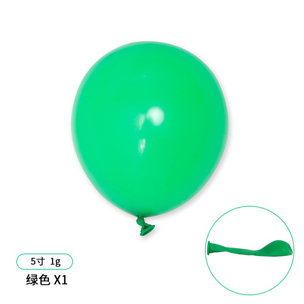 Round Matte 5-inch Green 200/1 Pack