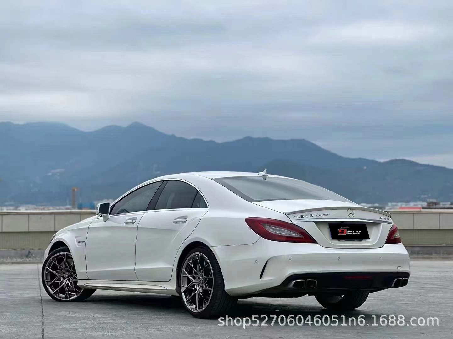 Suitable for Mercedes-Benz CLS(W218)12-17 modified AMG CLS63 front bar, middle net, rear bar, rear lip, tail throat