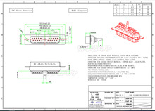 ���b�����D-SUB����ʽ21W1���^ ���δ��ԴDB�Ӿ�20+1���^ᘲ��^