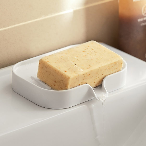 Bathroom Soap Box Punch Free Household Soap Box Wall Hanging Sticker Wall Drain Soap Rack Soap Box Soap Soap Box