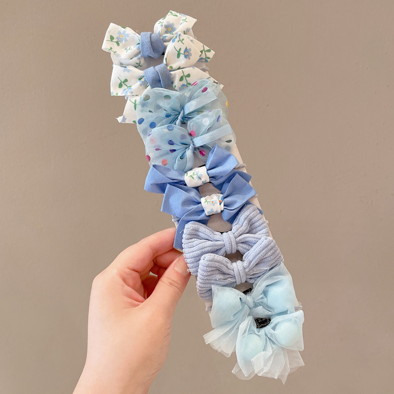 Caricatura encantadora anillo de pelo pulgar no daña el cabello de los niños correa de correa pequeña cuerda de cabello para niñas cuerda de cabello