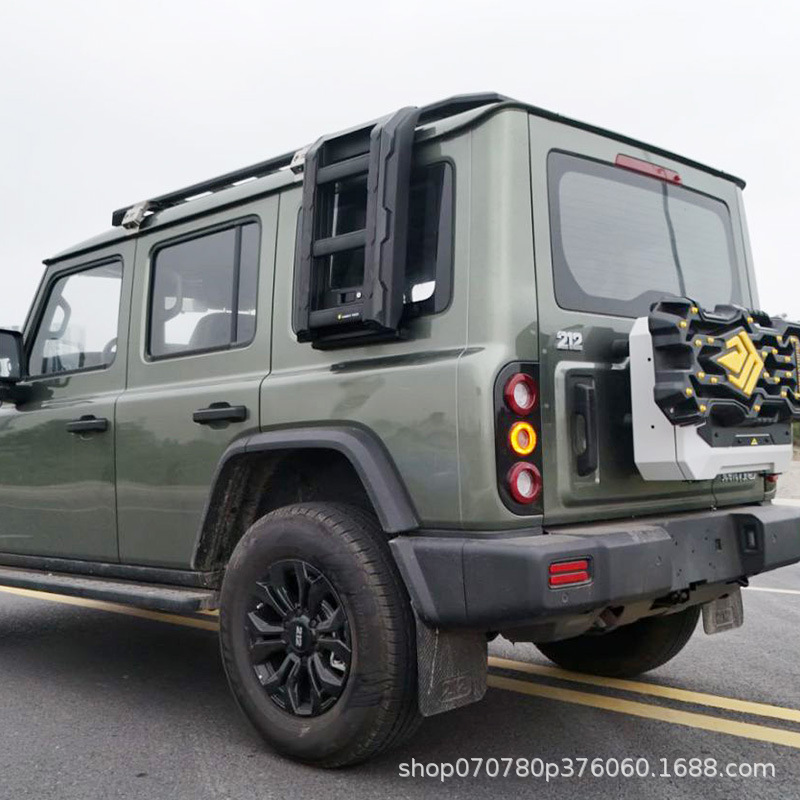 Beijing 212 roof rack ladder side account off-road modification roof expansion platform storage rack travel rack