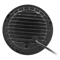 7-дюймовая круглая 50W Wrangler для бездорожья плюс Модифицированная светодиодная двухцветная фара с ангельским глазом
