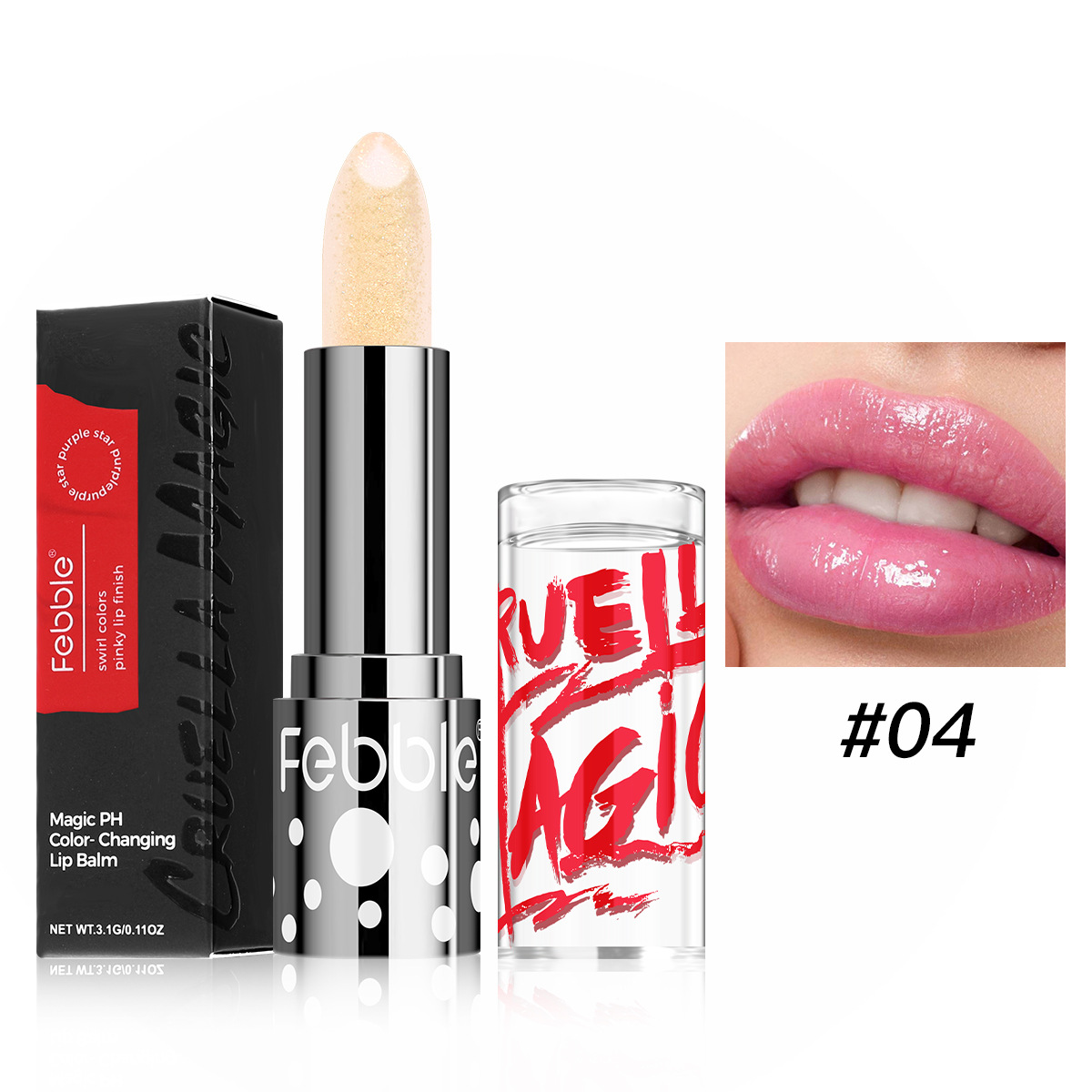 Febble brillo de labios transfronterizo lápiz labial hidratante mate duradero antiadherente al por mayor lápiz labial que cambia de color FBC052