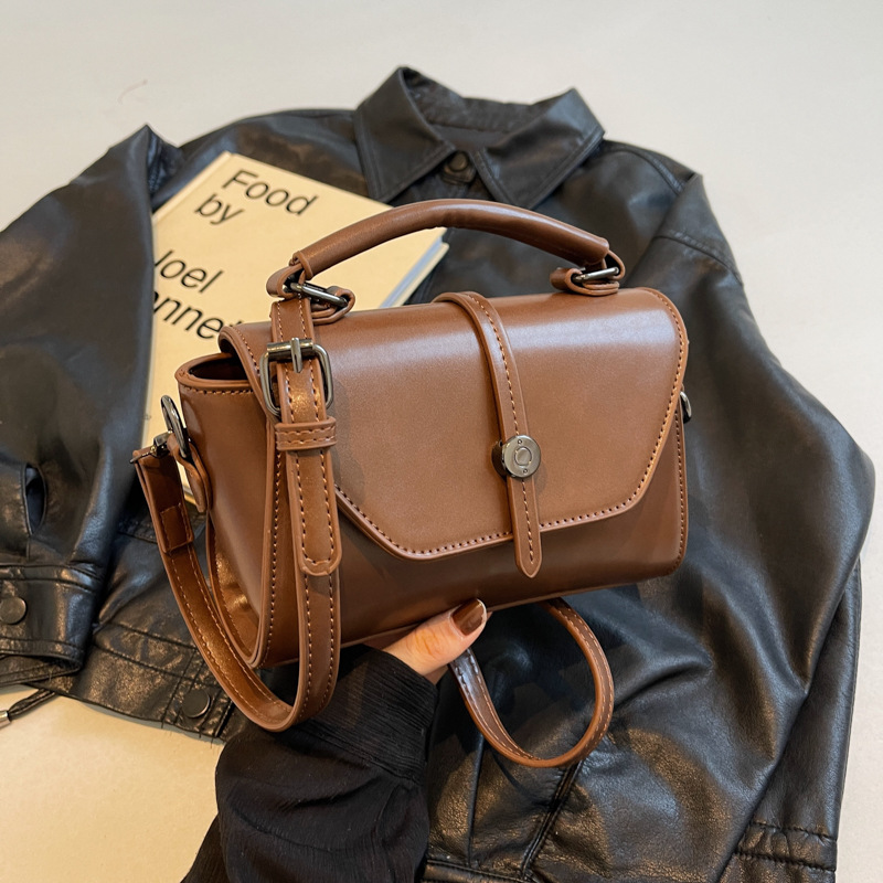 洋氣質感復古小包包女包2024新款bags流行時尚斜挎包手提包小方包