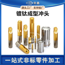 不锈钢方形冲冲棒成型镀钛冲头定制标准模具冲针六角冲头加工厂家