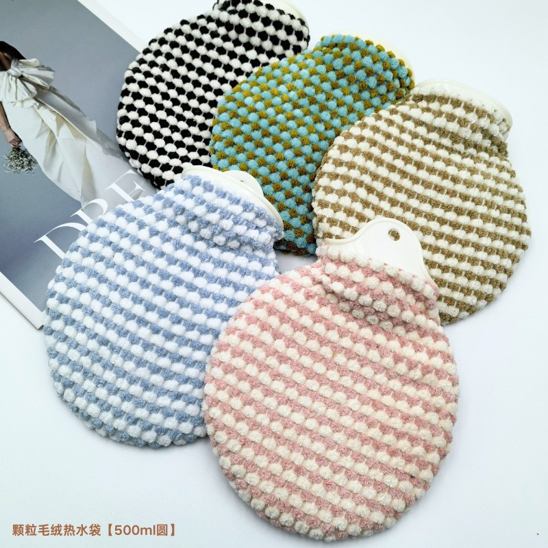 펠릿 플러시 온수병 [500ml 원형] 색상 선택 시 참고하세요