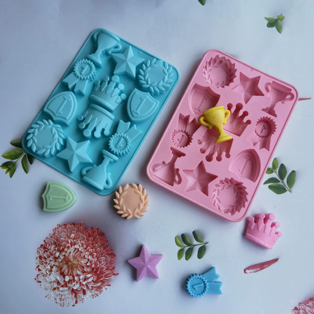 Силиконовая форма «Золотой Кубок» 440, шоколадная DIY форма для торта и десертов, ручная выпечка