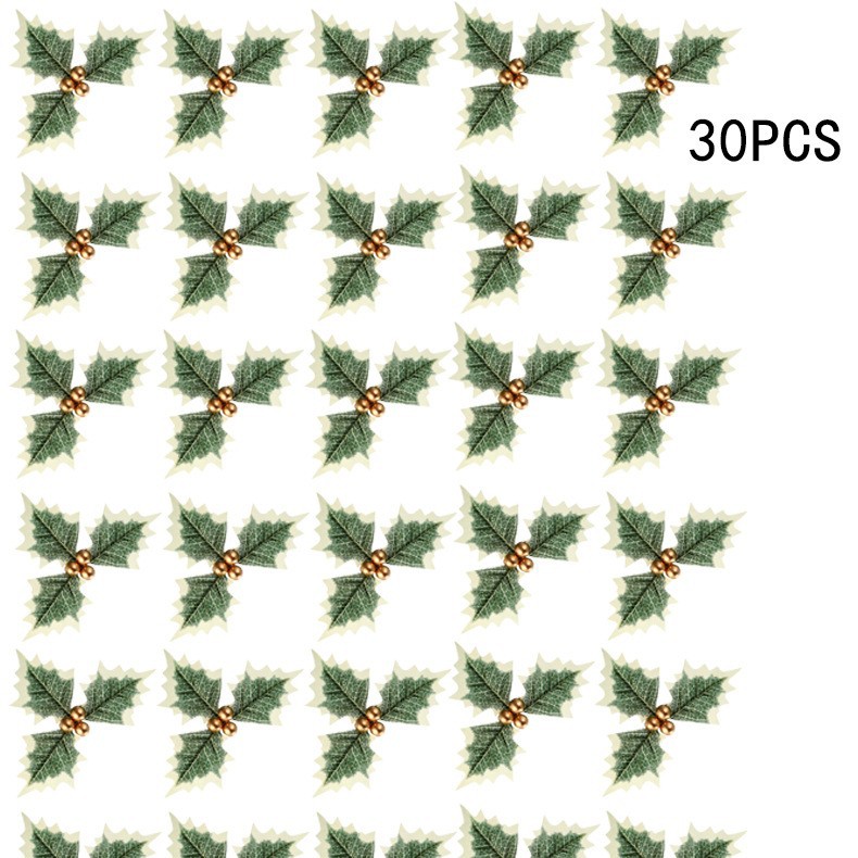 30 paquetes de frutas doradas + hojas