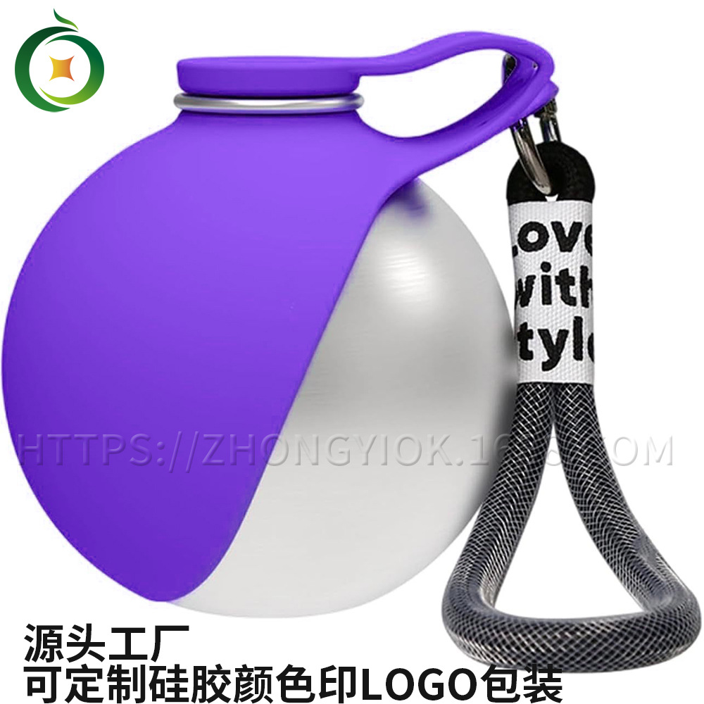 Cerveza de acero inoxidable para mascotas plegable cerveza de silicona para perros y gatos alimentadores de agua al aire libre cerveza de agua portátil para pasear perros