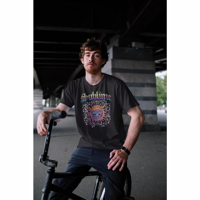 Cross Border Sublime Band Sublime To Freedom Sun T Shirt Free Sun Short Sleeve T-Shirt