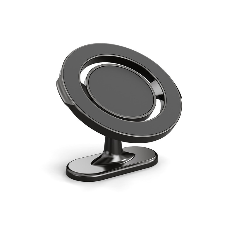 Car Mobile Phone Holder with Magnetic Attachment for Car Dashboard Navigation 360 ° Adhesive Magnetic Metal Stand