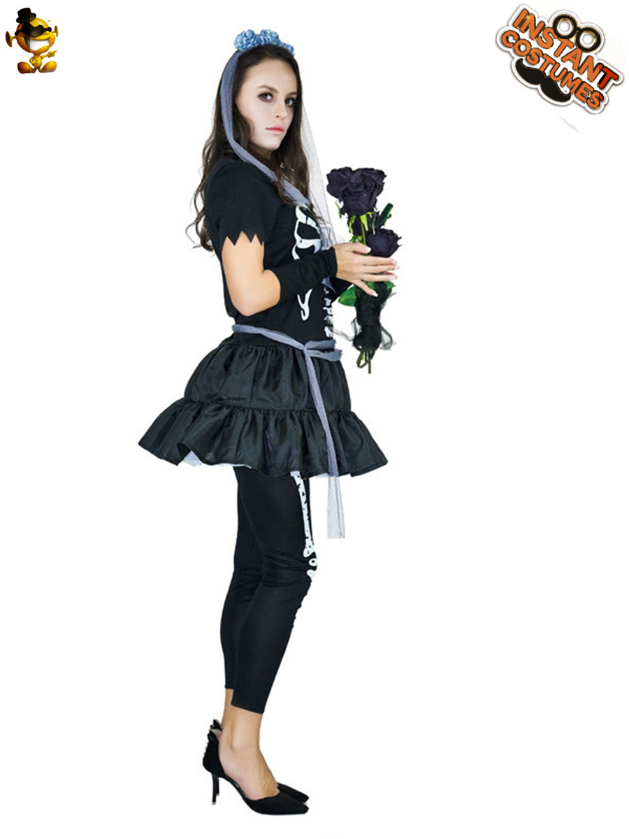 Fantasma hueso cráneo traje adulto Halloween Cosplay cráneo vestido fiesta carnaval ropa distribución al por mayor