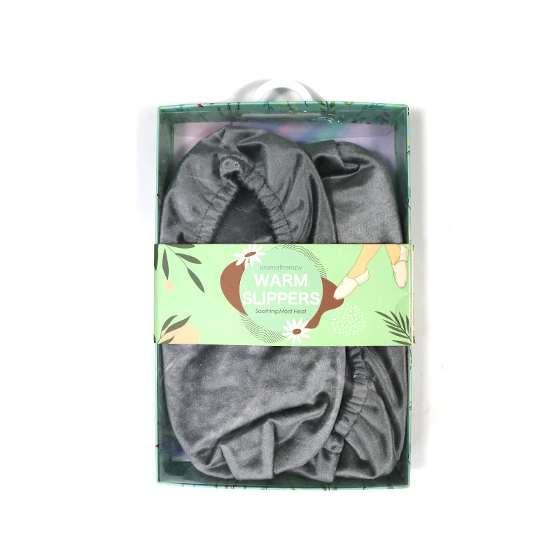 Amazon's Popular Mineral Bead Hot Compress Shoes for Winter Warmth Special Foot Massage Supports Customized Factory Wholesale