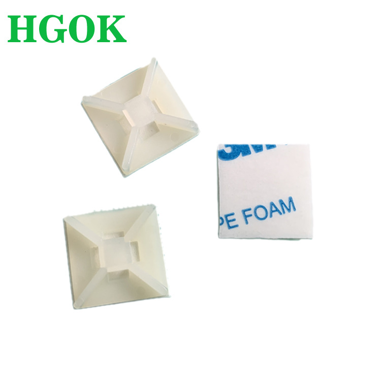 19*19配线电线束线固定座 RX系列粘式固定座带背胶束线吸盘