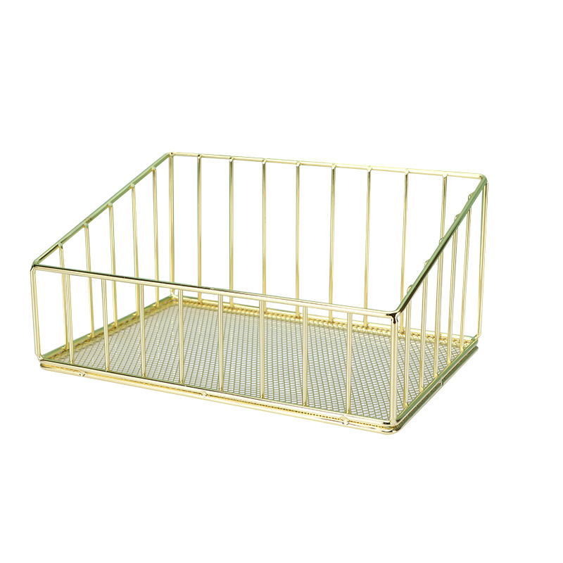 ins化妆品收纳架美妆达人化妆品收纳铁艺架各类护肤化妆品收纳架