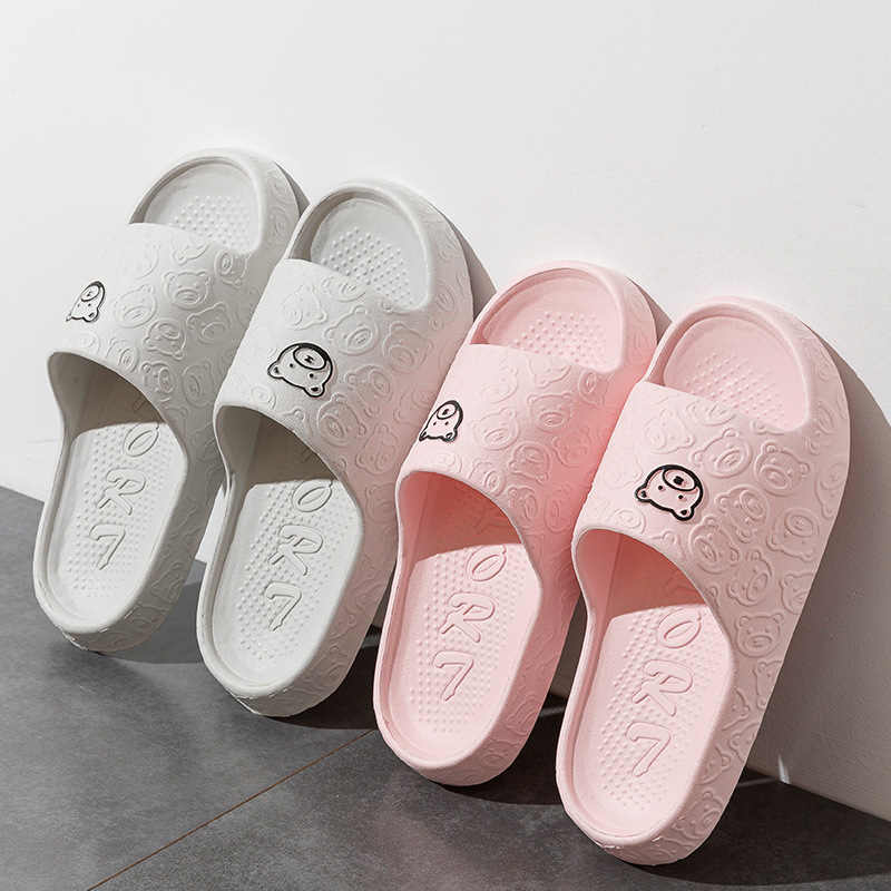 Cross-Border Slippers for Women, Summer Indoor Home Bathroom Non-Slip Eva Slippers for Men, Wholesale for Foreign Trade