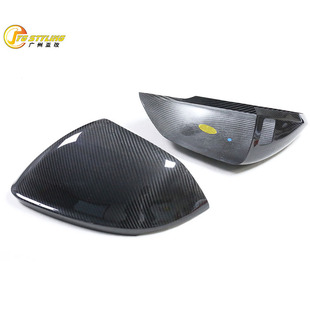 Cross-border hot sale suitable for Rambo **URUS dry carbon fiber patch type rearview mirror mirror housing mirror cover