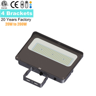 20 years of foreign trade factory export high brightness football basketball new 5054 black diamond floodlight 100w150w200w