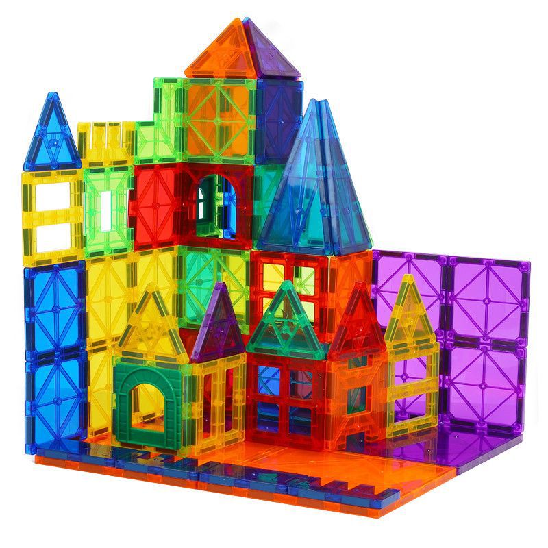 Castle Toys Magnetic sheet children Building blocks magnet magnetic Patch Boys and girls Assemble wholesale Amazon