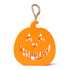 Handheld pumpkin lantern, street lamp, layout, LED colorful props, electronic candle, halloween