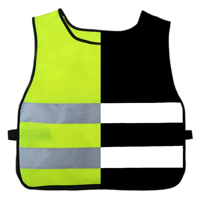 Детский активный отдых светоотражающий жилет трафик презерватив головной жилет ученик начальной школы Светоотражающая одежда [Европейский стандарт EN1150]