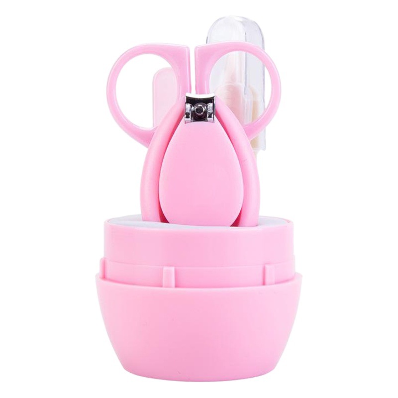 Juego de cortaúñas para bebé, 4 piezas, seguro