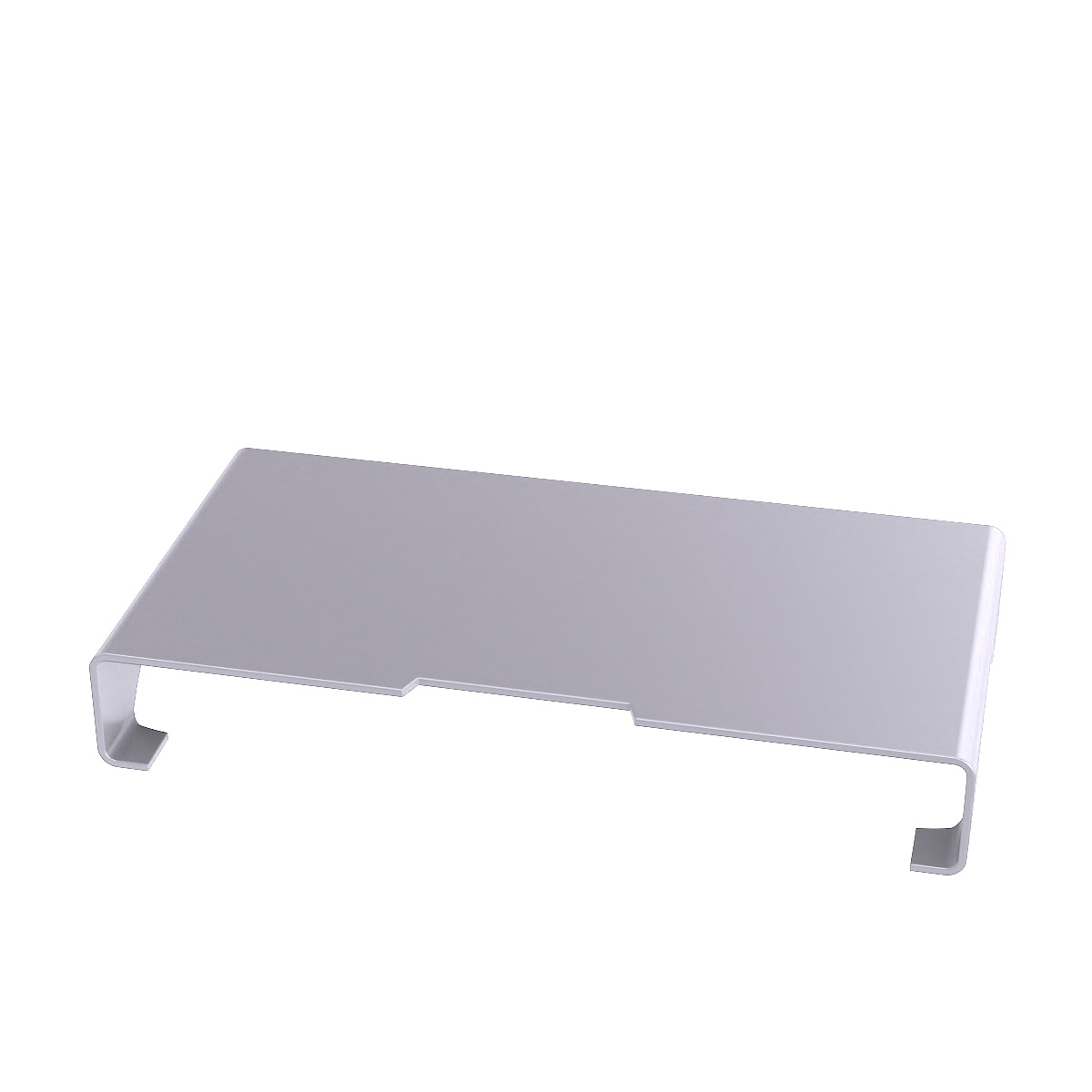 Aleación de aluminio monitor de la computadora de almacenamiento elevado soporte del ordenador portátil base de la computadora soporte/saize