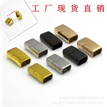 316L不锈钢磁铁扣按扣铸造扣圆珠扣手链项链皮绳扣配件优惠直销