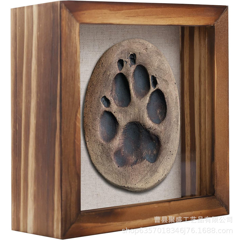Wooden Pet Memorial Shadow Box Pet Information Box with Cat and Dog Wooden Photo Frame Decoration Lost Pet Memorial Wooden Pet Memorial Shadow Box Pet Information Box with Cat and Dog Wooden Photo Frame Decoration Lost Pet Memorial