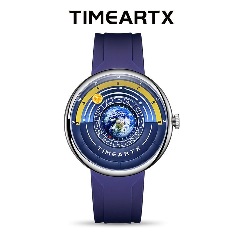 Timeartx Overseas Popular Planet Quartz Men's Watch Niche High-End Luminous Waterproof Watch Sports Quartz Watch