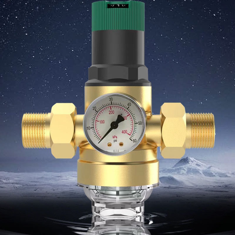 Válvula reductora de presión especial transfronteriza Válvula reductora de presión de agua del grifo Válvula reductora de presión frontal Control de presión del filtro Válvula reductora de presión del prefiltro