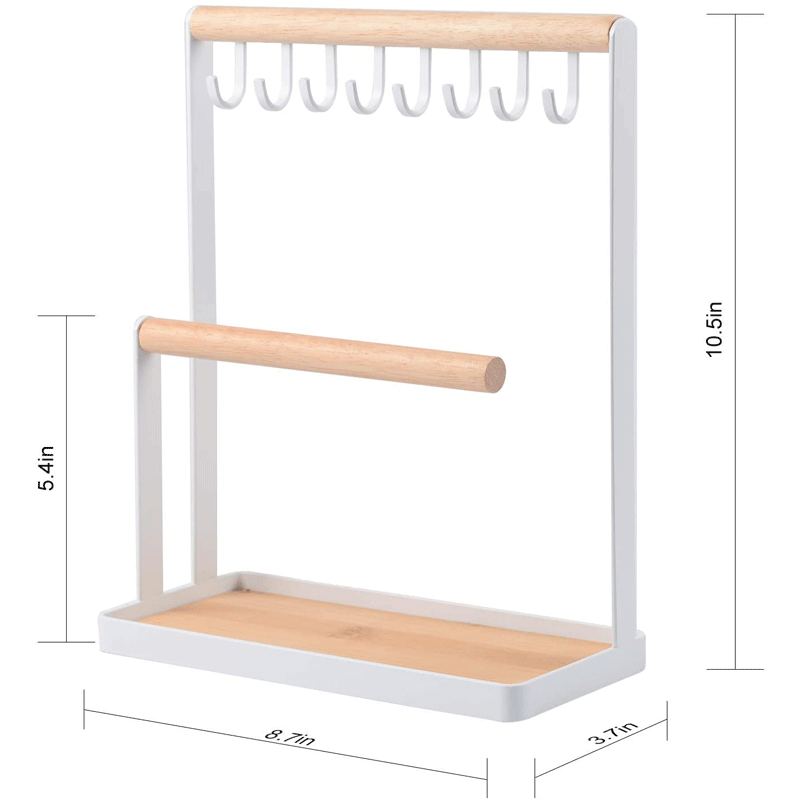创意珠宝首饰收纳架桌面多层饰品架耳环项链发饰手表展示架挂架