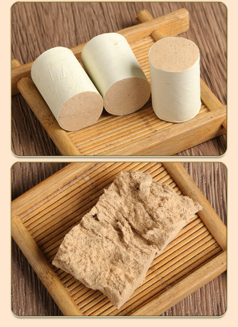 Stone-Ground Moxa Cones Ai Zhu Pure Mugwort Wool for Moxibustion Warming Care 54 Cones per Board details