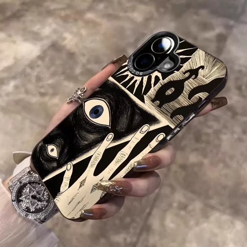 Nueva personalidad europea y americana aplicable iPhone 16 funda para teléfono móvil Apple 15promax/14 comercio exterior transfronterizo 13pro12