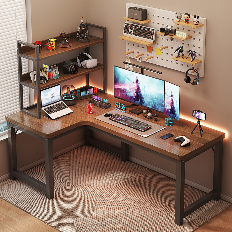 Corner desk desktop computer desk home desk student writing desk bedroom L-shaped corner desk simple table