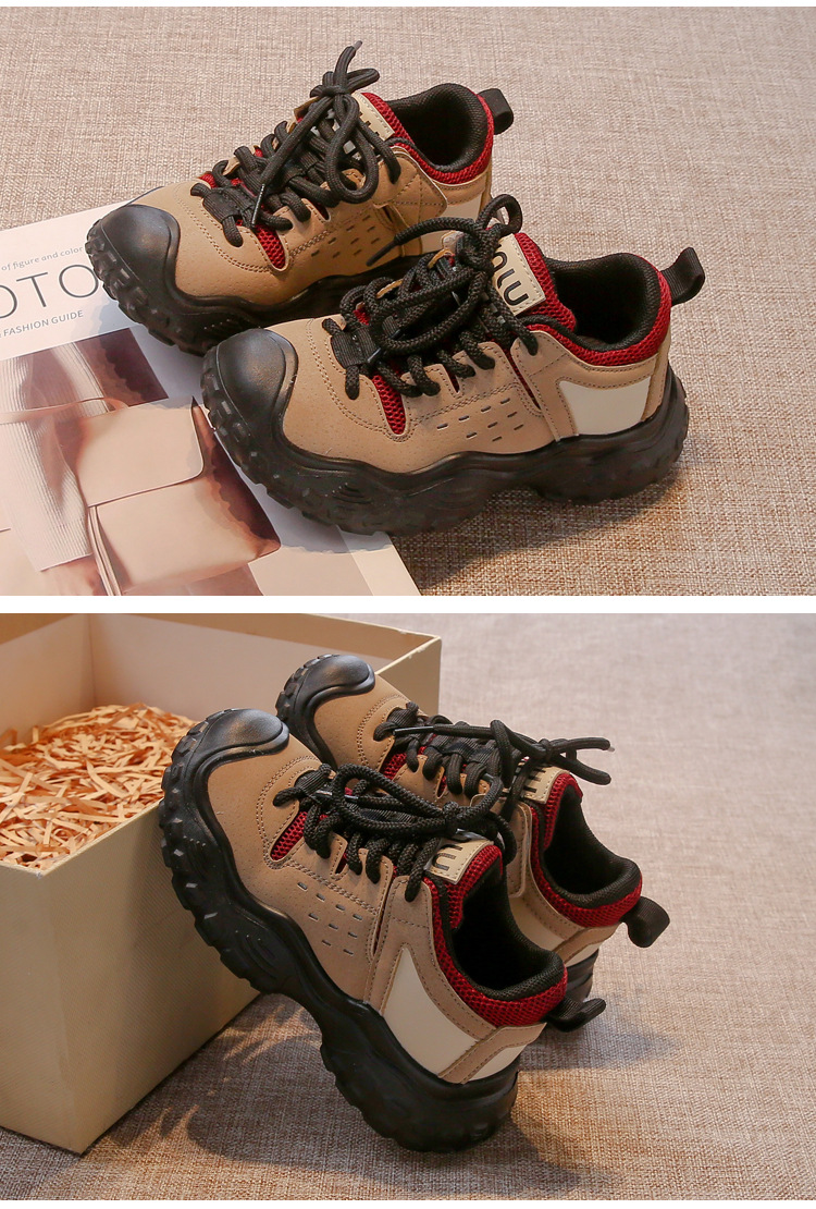 Jungen 2024 Frühling und Herbst Bergsteigen Weiche Sohlen Anti-Rutsch Weibliche Baby Sport Mode Kinder Casual Single_voghion.com