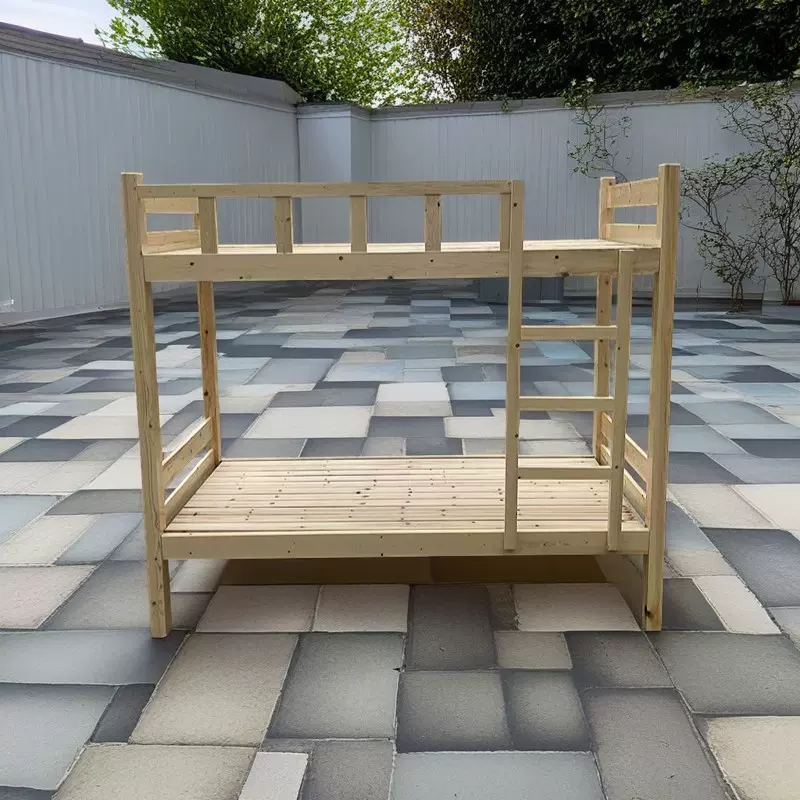 实木上下床子母床高低床儿童宿舍双层床母子高架床架成人上下铺