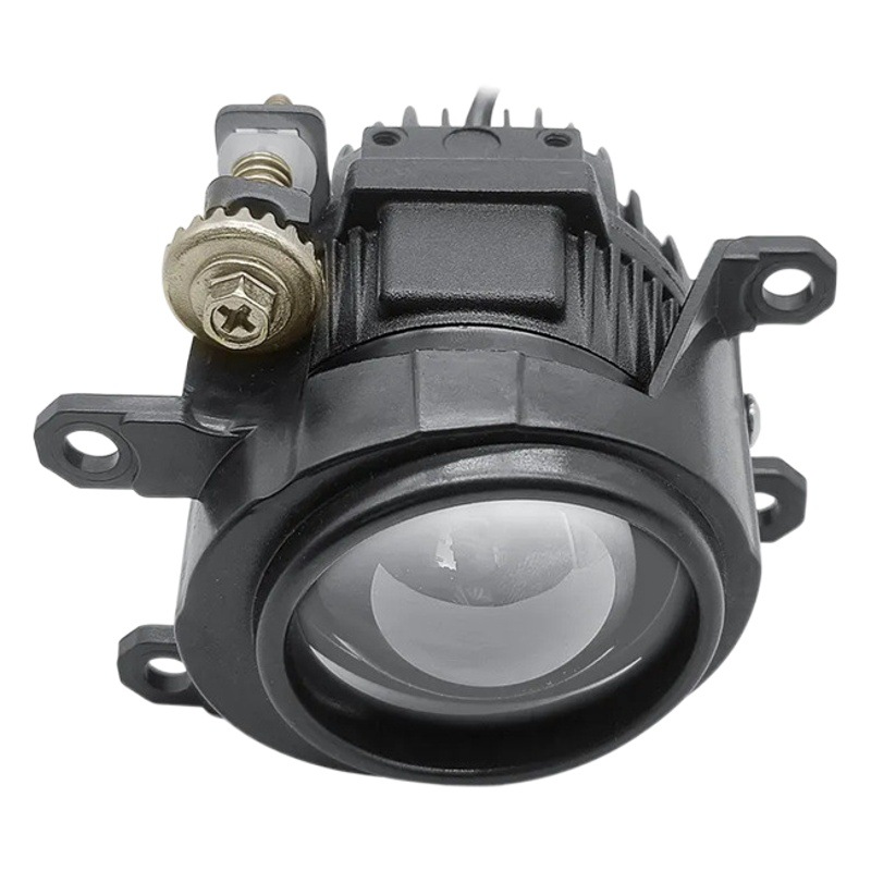 Nuevas luces antiniebla LED de 2.0 pulgadas con doble luz, modificación de coche, luces antiniebla LED de alta potencia ultrabrillantes de tres colores, universales image 1