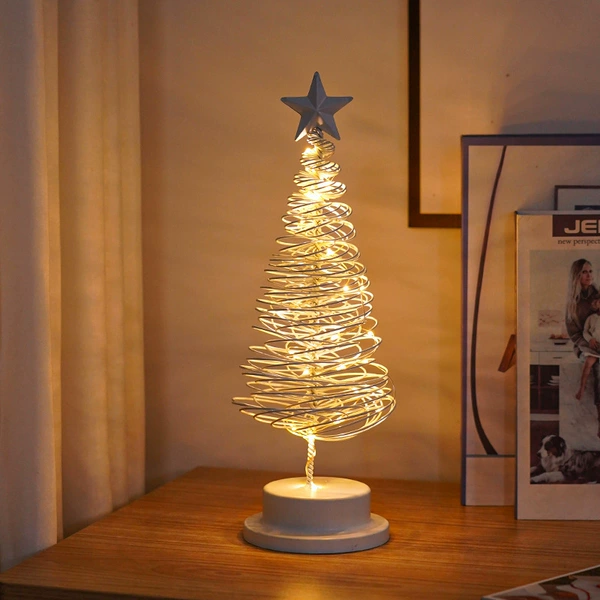 Christmas tree white