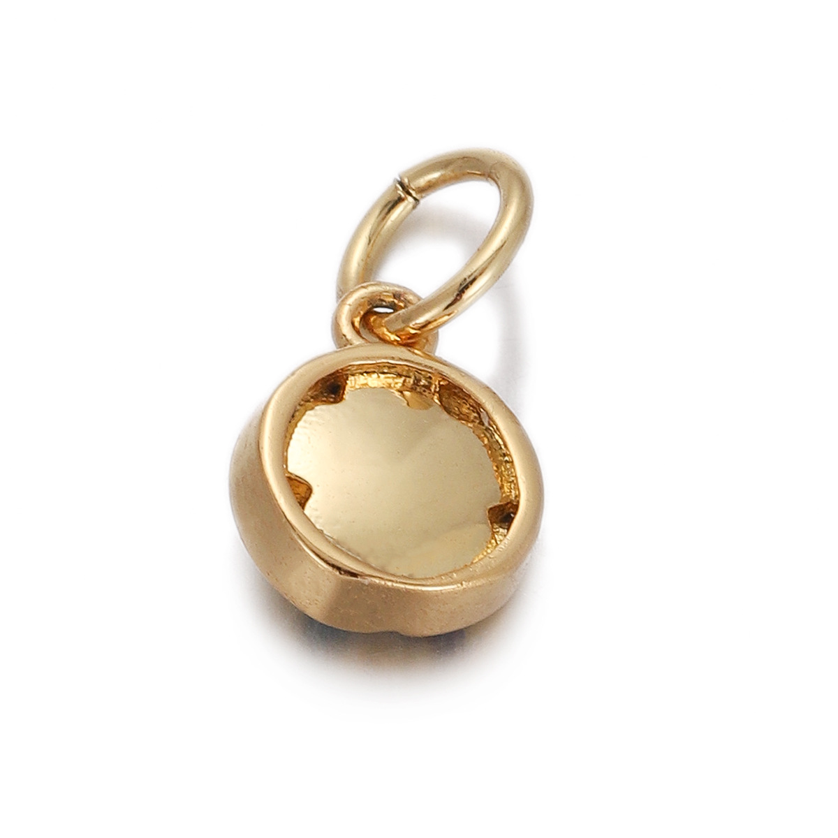 4g Weight Pendant Jewelry Making Type Gold Plated Plating Material Zircon Inlay Material 1 Piece Quantity Holiday, Daily Occasion Copper Material Geometric, Star, Moon Pattern Women's Gender Enamel Design Simple Style Style 1 Piece Copper Zircon Gold Plated Geometric Star Moon Pendant 30