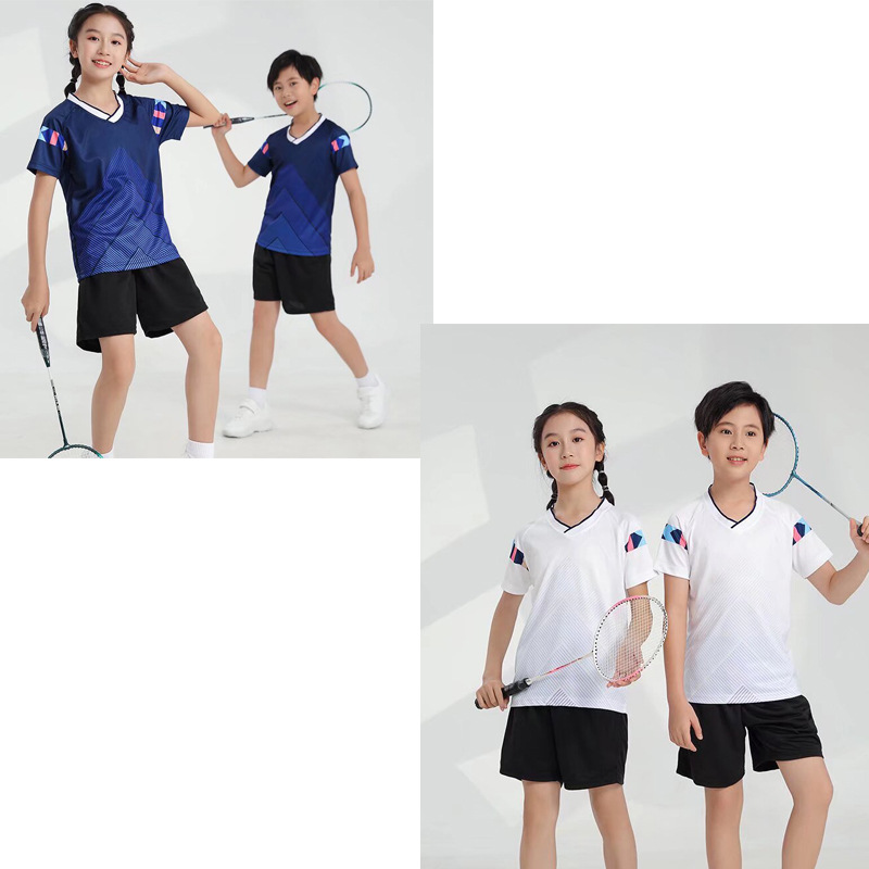 2025 New Badminton Suit Men's and Women's Quick-Drying Breathable Table Tennis Pants Volleyball Team Uniform