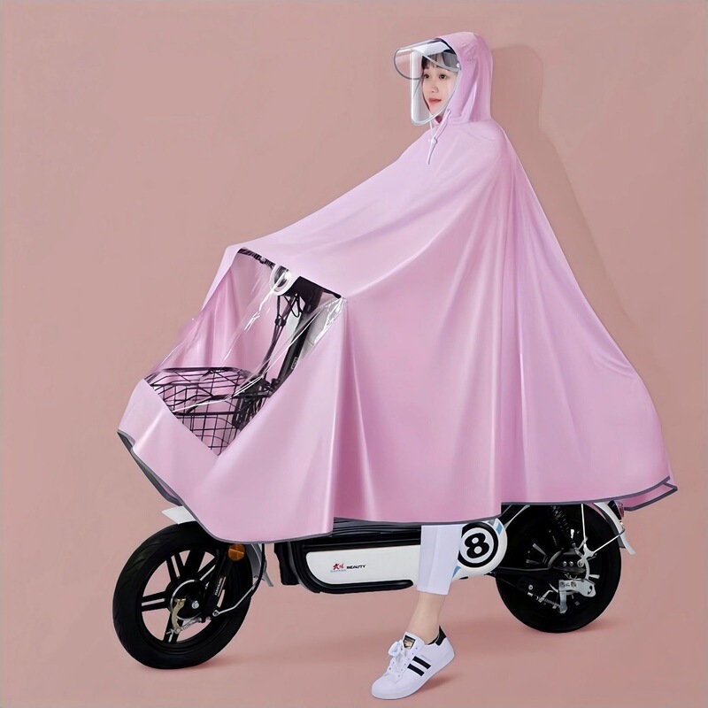 Thickened Raincoat for Electric Bikes and Bicycles, Rainproof Poncho for Riding, Rain Gear Thickened Raincoat for Electric Bikes and Bicycles, Rainproof Poncho for Riding, Rain Gear