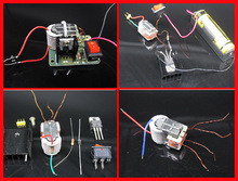 逆变升压高压发生器 电弧点烟点火器线圈模块 15KV高频高压变压器